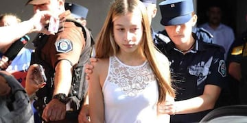 Nahir Galarza. (Clarín)
