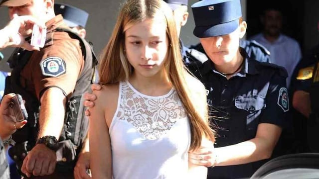 Nahir Galarza. (Clarín)