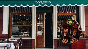 La parrilla Don Julio es muy famosa por sus cortes de carne.