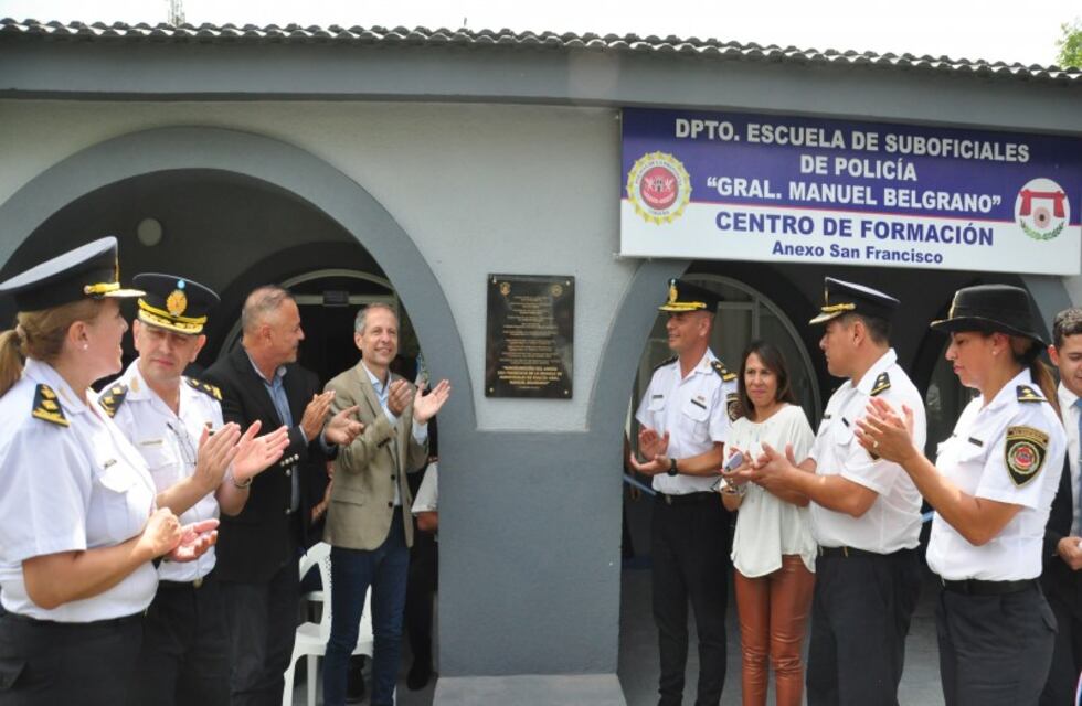 Inauguración de la nueva sede de la Escuela de Suboficiales de Policía Gral. Manuel Belgrano