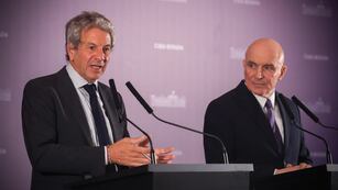 El titular de ARCA, Juan Pazo, y el diputado nacional José Luis Espert.