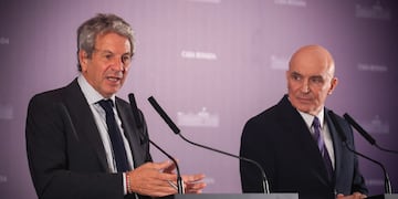 El titular de ARCA, Juan Pazo, y el diputado nacional José Luis Espert.
