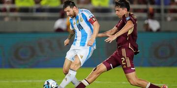 Messi regresó tras su lesión.