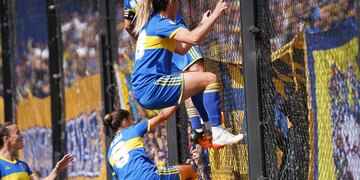 Las Gladiadoras se consagraron campeonas en La Bombonera. Foto: @BocaJrsOficial