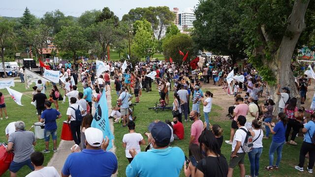 Una de las tantas movilizaciones de la Cooperativa Integral en Villa Carlos Paz. (Foto; Facebook / VillaNos Radio Carlos Paz).