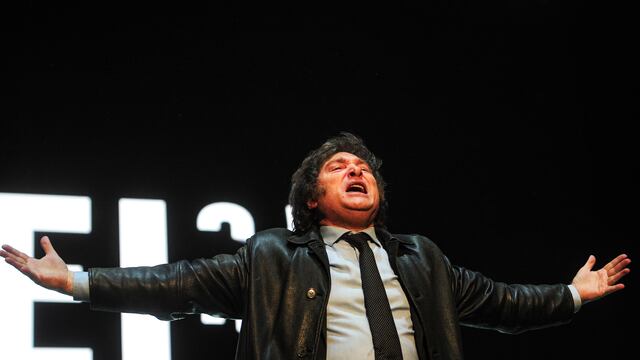 Acto de cierre de Javier Milei