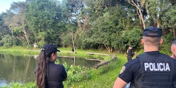 Adolescente fue encontrada sin vida dentro de una laguna en Oberá.