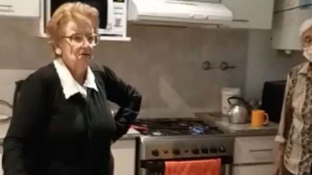 La emoción de dos abuelas tandilenses