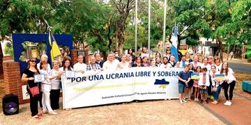 Comunidades ucranianas y rusas en Misiones piden paz entre países.