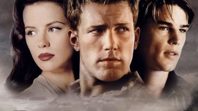 Poster promocional de Pearl Harbor con sus protagonistas. (Foto: Gentileza Eselcine.com)