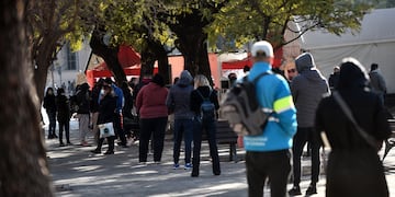 Los contagios por coronavirus siguen desacelerando en Córdoba. (Pedro Castillo/ La Voz)