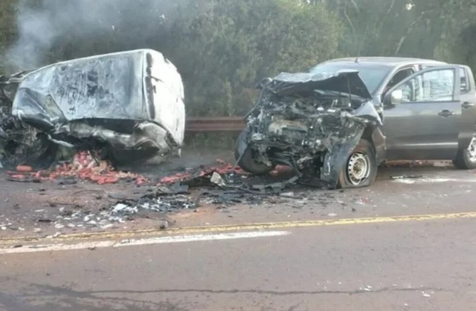 Accidente fatal en Caraguatay: choque frontal se cobra la vida de dos personas