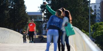 El veranito en Córdoba, para sacarle una foto (Archivo/La Voz).