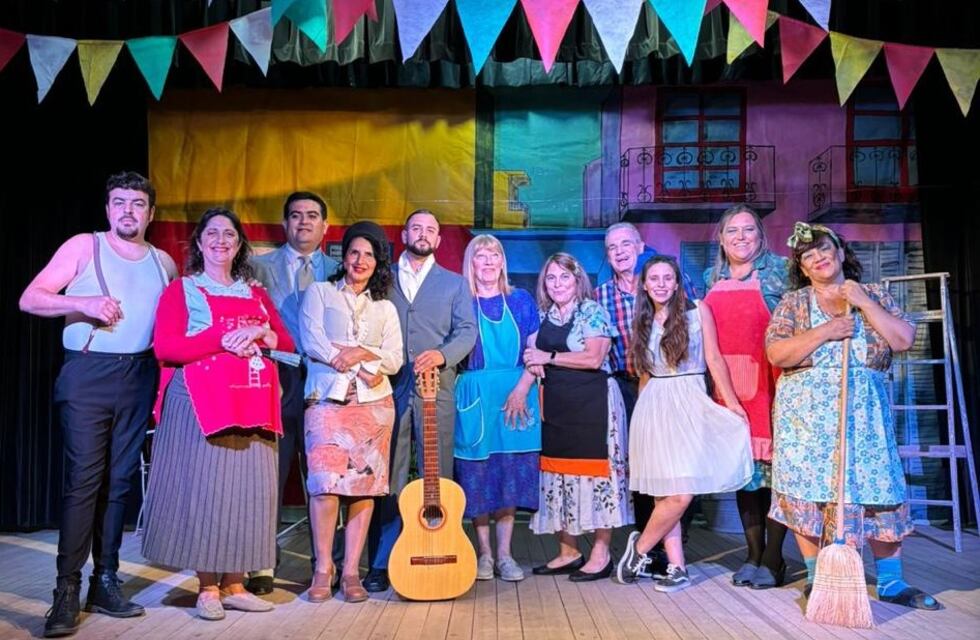 Gonzales Chaves: a sala llena se presentó la obra “El Conventillo de Marilú”