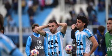 Racing lamentó la gran chance que dejó pasar ante el último de la tabla (Foto: Javier Ferreyra / La Voz).