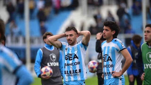Racing lamentó la gran chance que dejó pasar ante el último de la tabla (Foto: Javier Ferreyra / La Voz).