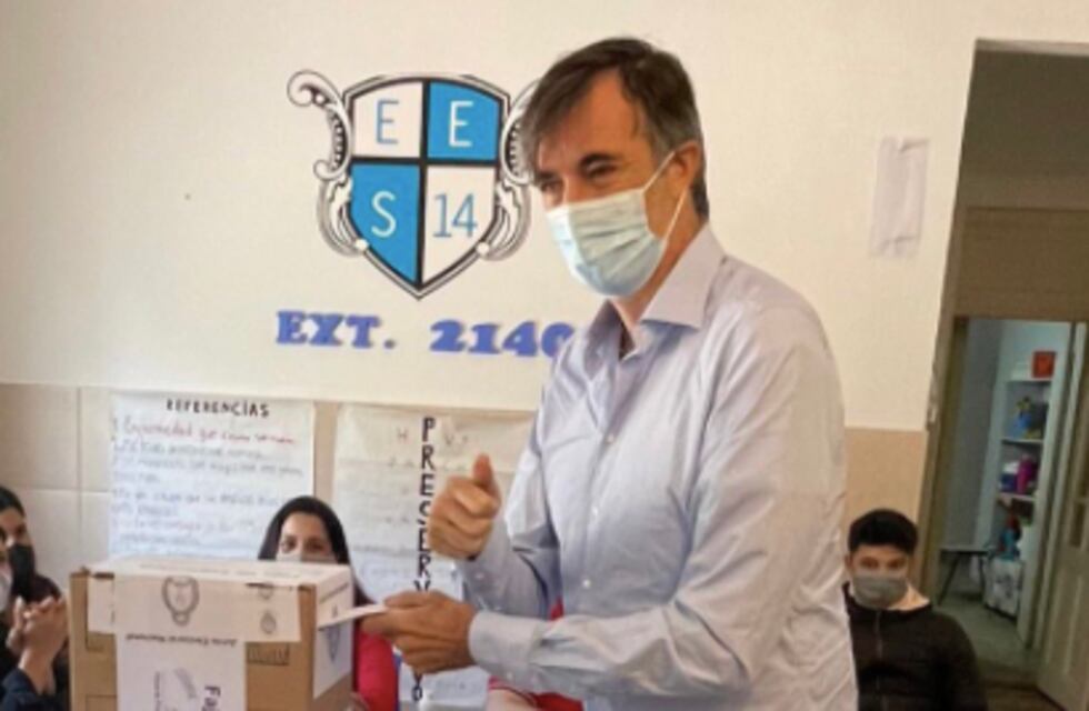 Elecciones 2021: la emoción de Esteban Bullrich y su ejemplo para los votantes