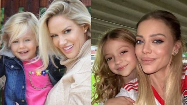 Las niñas bailaron juntas la coreo de fin de año.
