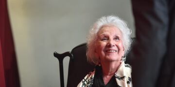Estela de Carlotto, titular de Abuelas de Plaza de Mayo.