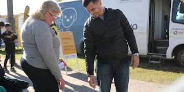 El intendente Leonardo Viotti en "La Muni en tu barrio"