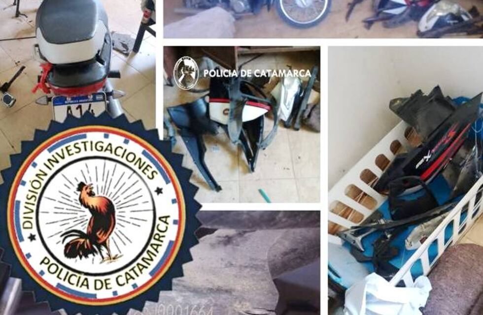 Recuperan tres motocicletas robadas