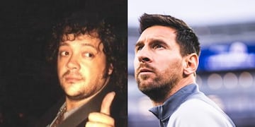 El cantante de cumbia y el capitán de la selección nacional se unieron de forma inusual.
