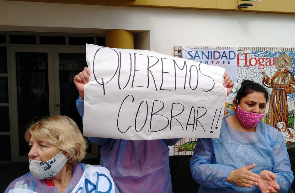 Empleadas de un geriátrico piden cobrar su sueldo