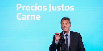 Sergio Massa lanzó "Precios Justos Carne".