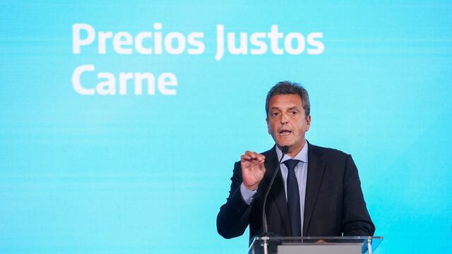 Sergio Massa lanzó "Precios Justos Carne".