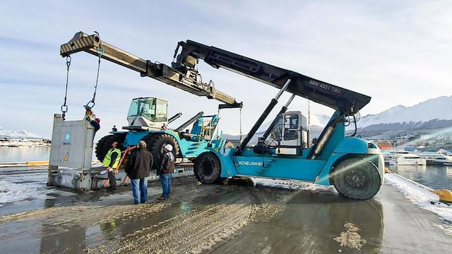 La Dirección Provincial de Puertos compró una containera