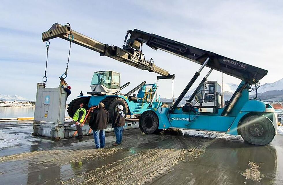 La Dirección Provincial de Puertos compró una containera