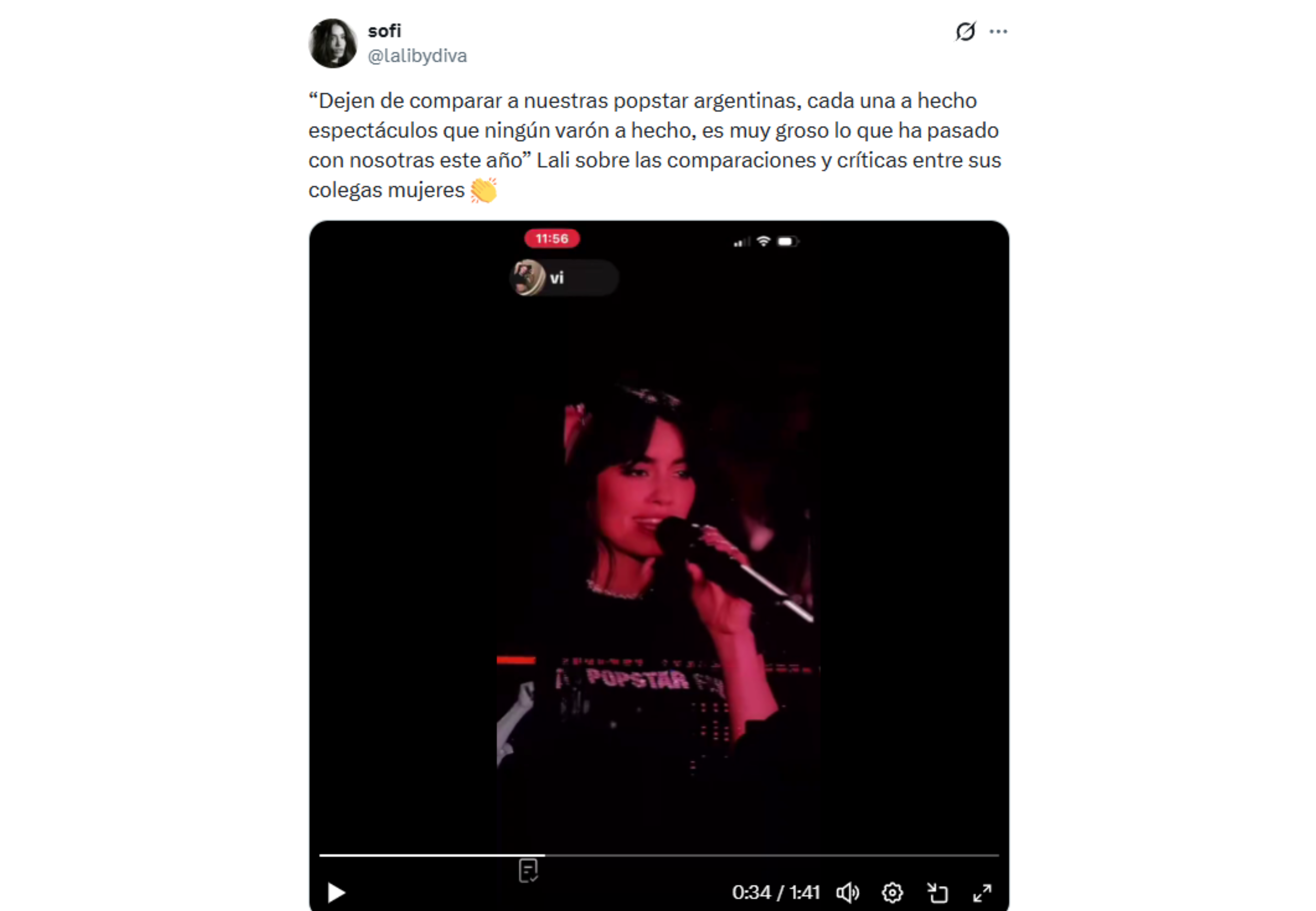 El momento se viralizó en las redes sociales.