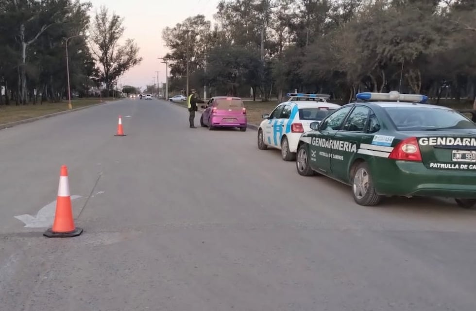 Gendarmería Nacional realiza controles dentro del ejido urbano de Arroyito