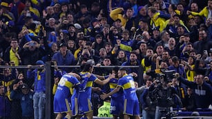 Boca le ganó a Nacional por los octavos de final de la Copa Libertadores.