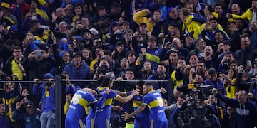 Boca le ganó a Nacional por los octavos de final de la Copa Libertadores.
