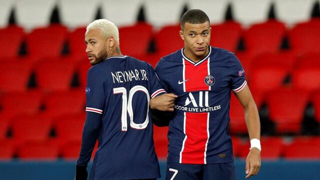 Neymar y Mbappé.