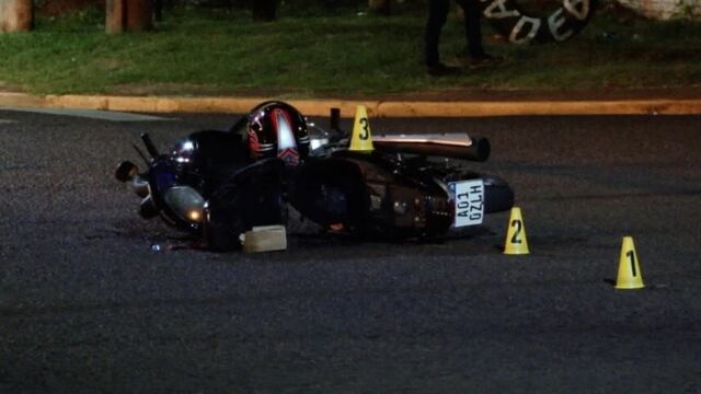 Accidente vial en Posadas dejó un saldo de un menor herido.