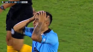 Lucas Zelarayán tuvo el gol para Belgrano dos veces en los primeros 15 minutos ante Newell's en Rosario