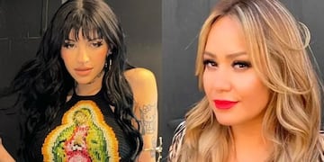 Cazzu apareció de sorpresa en un show de Karina La Princesita y cantaron juntas: el video viral que enloqueció a sus fans