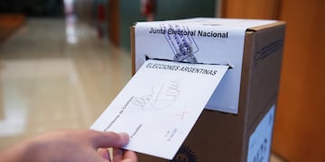 Elecciones 2023. Urna en Argentina. (Archivo)