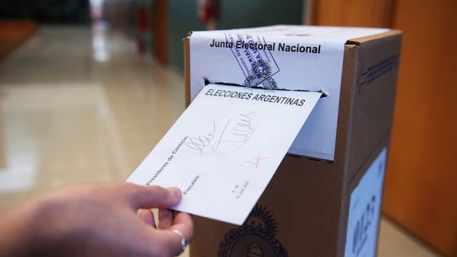 Elecciones 2023. Urna en Argentina. (Archivo)