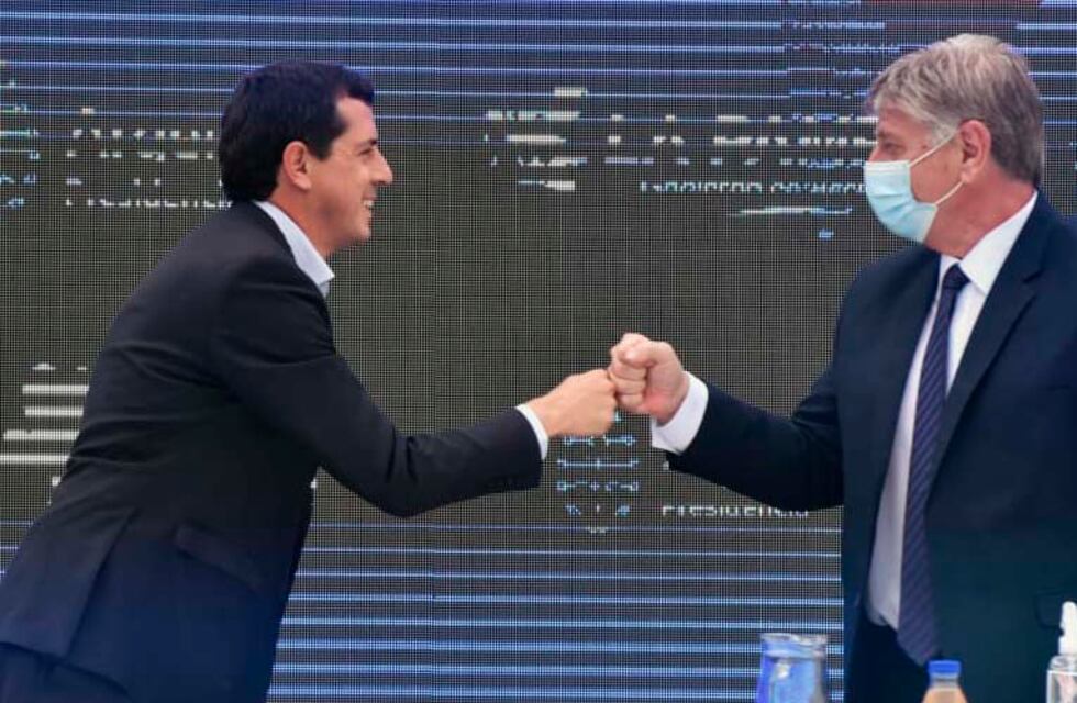 Guzmán, de Pedro y Salvarezza visitaron La Pampa junto a otros funcionarios nacionales