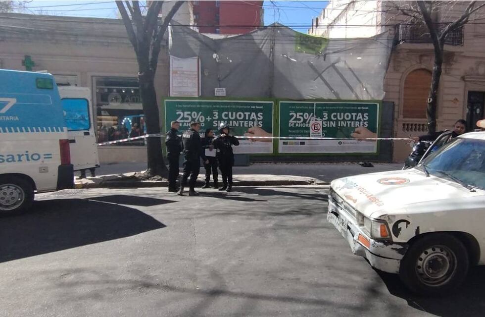 Derrumbe en Alvear y San Juan: confirmaron cómo está el obrero aplastado en Rosario