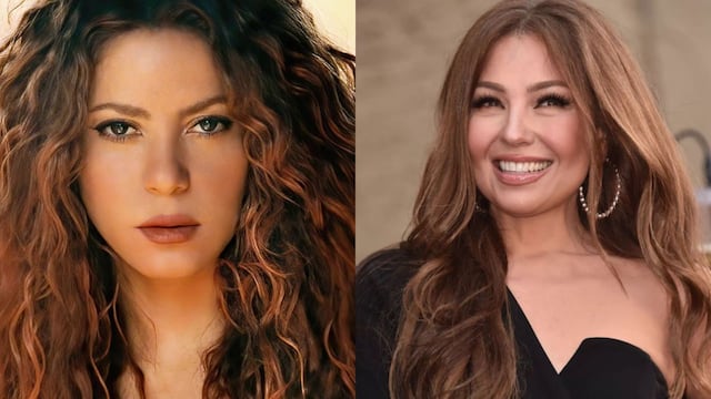 El antes y después de Shakira y Thalia: se reencontraron en la gala anual de Billboard