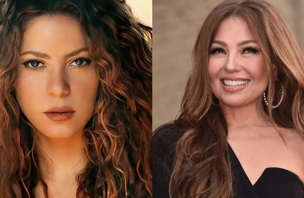 El antes y después de Shakira y Thalia: el secreto detrás de su foto viral