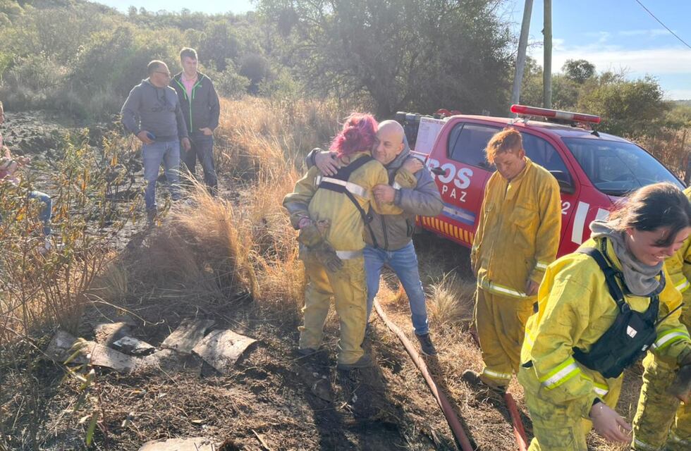 Carlos Paz: controlaron un incendio en la variante Costa Azul