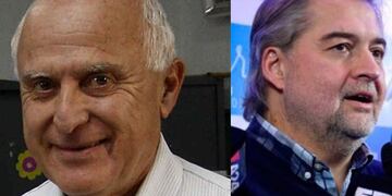 Miguel Lifschitz y Roberto Mirabella se cruzaron por el Hospital de Rafaela