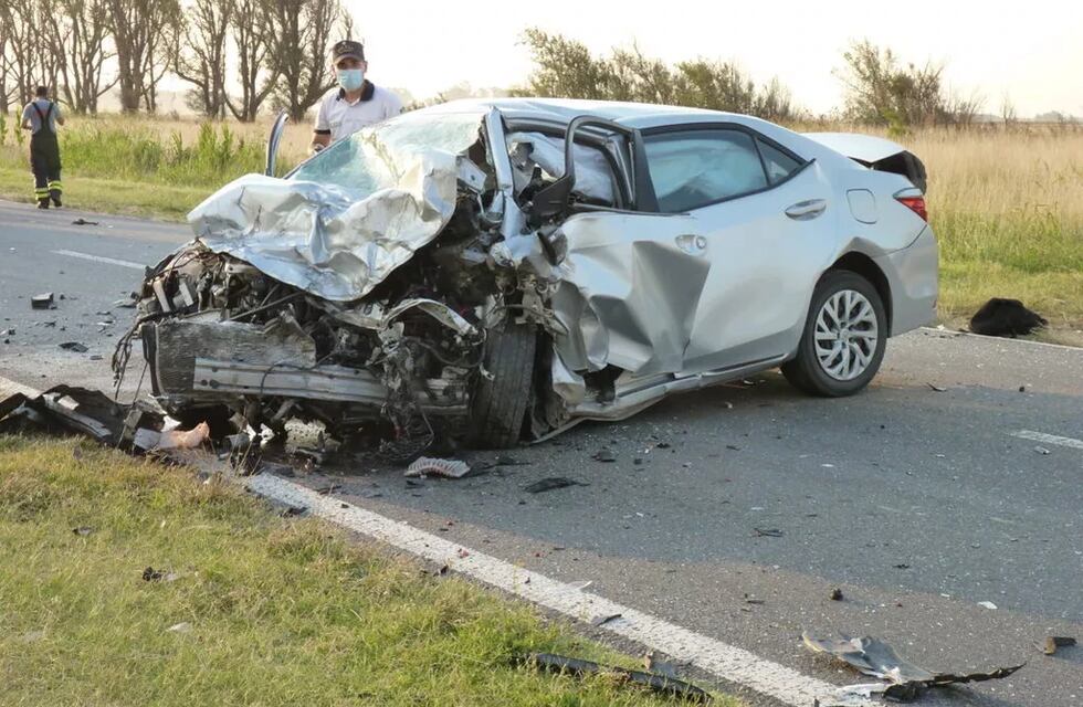 Choque frontal en La Pampa: murieron seis personas, cuatro de ellas eran menores
