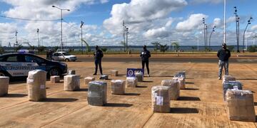 Descubrieron la mercadería gracias al empleo del scanner.