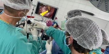 Médicos del Notti le salvaron la vida a una niña de 10 años.